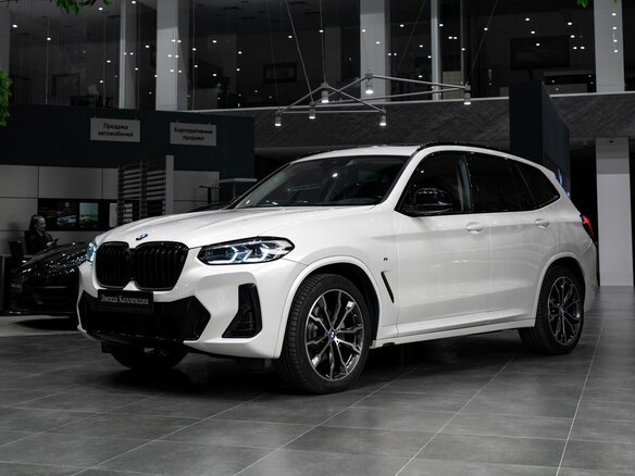 2022 BMW X3 30i xDrive III (G01) Рестайлинг, белый, 5650000 рублей