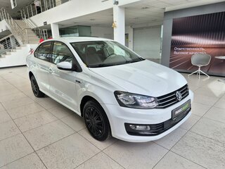 2019 Volkswagen Polo V Рестайлинг, белый, 1169000 рублей, вид 3
