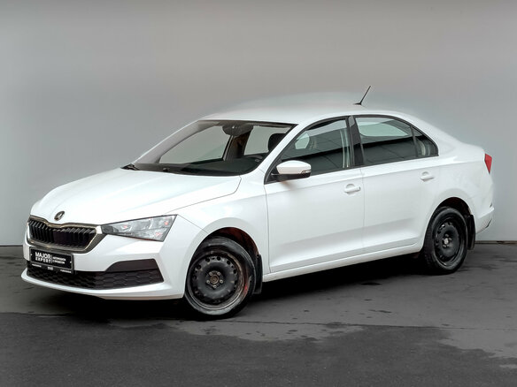 2021 Skoda Rapid II, белый, 1525000 рублей