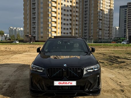 2022 BMW X4 M40i II (G02) Рестайлинг, чёрный, 6620000 рублей, вид 2