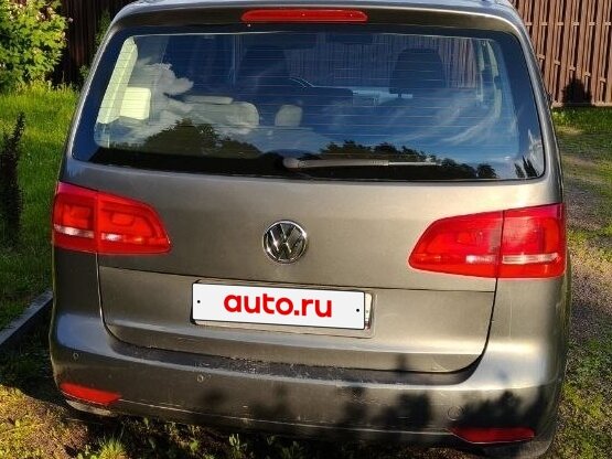 2012 Volkswagen Touran Cross I Рестайлинг 2, серый, 750000 рублей - вид 2