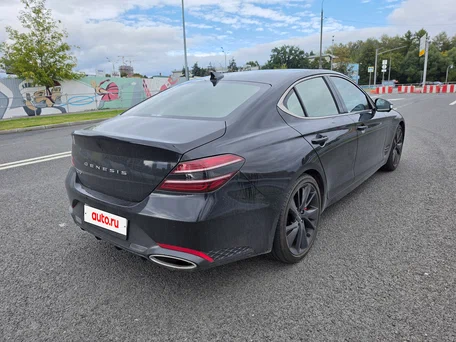 2021 Genesis G70 I Рестайлинг, чёрный, 3650000 рублей, вид 4