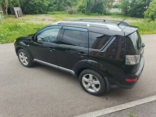 2008 Mitsubishi Outlander II, чёрный, 1150000 рублей, вид 2