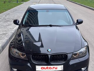 2009 BMW 3 серии 318i V (E90/E91/E92/E93) Рестайлинг, чёрный, 960000 рублей, вид 4
