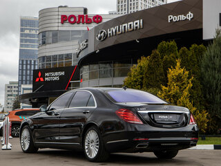 2016 Mercedes-Benz S-Класс 500 VI (W222, C217), чёрный, 2618000 рублей, вид 5