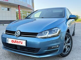 2013 Volkswagen Golf VII, голубой, 1160000 рублей, вид 2