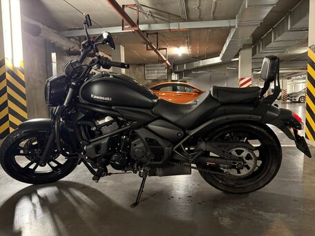 2019 Kawasaki EN650 Vulcan S, чёрный, 790000 рублей, вид 1