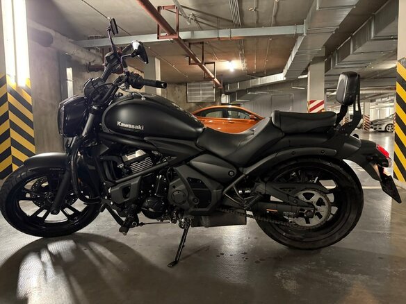 2019 Kawasaki EN650 Vulcan S, чёрный, 790000 рублей