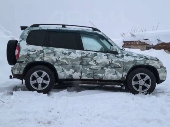 2014 Chevrolet Niva I Рестайлинг, зелёный - вид 1