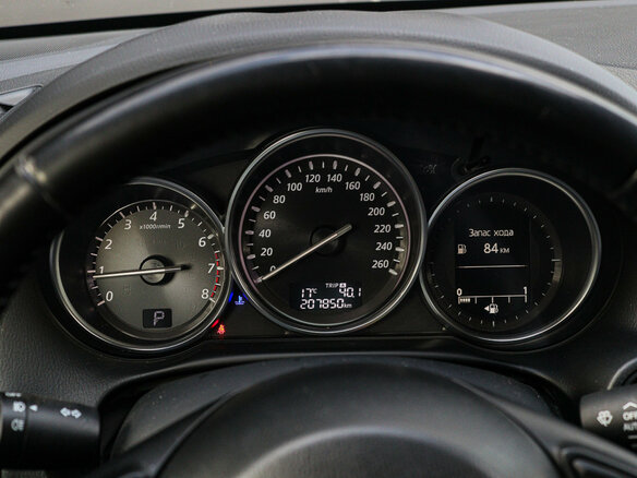 2014 Mazda CX-5 I, серый, 1240000 рублей - вид 17