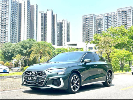 2022 Audi A3 35 TFSI Long IV (8Y), зелёный, 2289000 рублей, вид 1