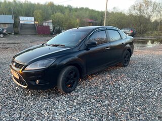 2009 Ford Focus II Рестайлинг, чёрный, 460000 рублей, вид 1