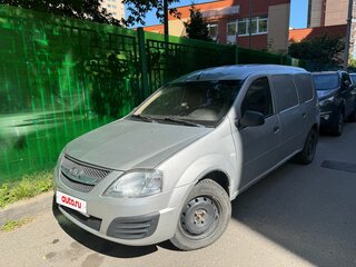 2014 Lada (ВАЗ) Largus I, серебристый, 450000 рублей, вид 1