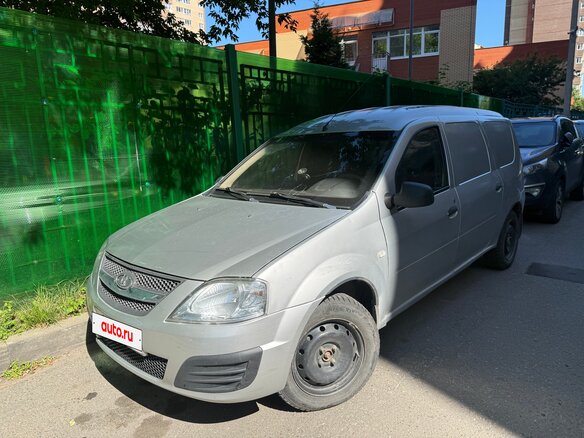 2014 Lada (ВАЗ) Largus I, серебристый, 450000 рублей