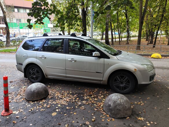 2005 Ford Focus II, серебристый, 335000 рублей - вид 2