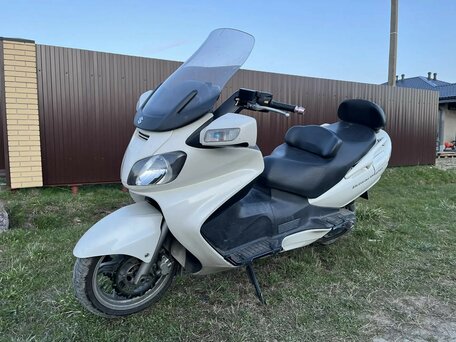 2007 Suzuki Burgman (SkyWave) 650, белый, 350000 рублей, вид 1