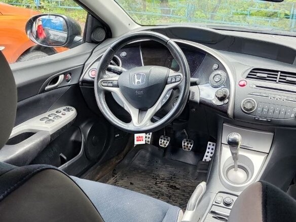 2007 Honda Civic VIII, чёрный, 620000 рублей - вид 13