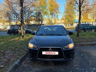2011 Mitsubishi Lancer X Рестайлинг, чёрный, 580000 рублей, вид 4