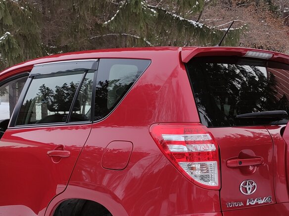2012 Toyota RAV4 III (XA30) Рестайлинг, красный, 1400000 рублей - вид 2