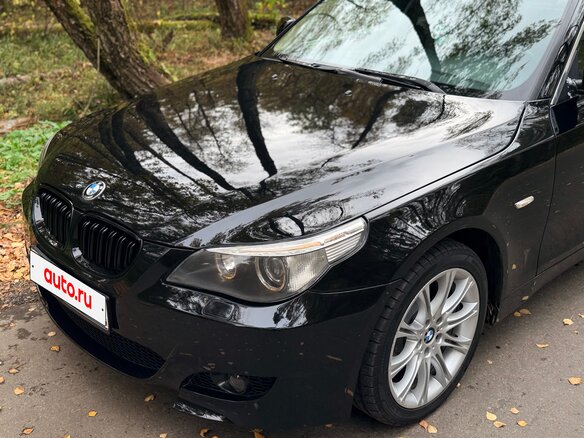 2006 BMW 5 серии 530xi V (E60/E61), чёрный - вид 13