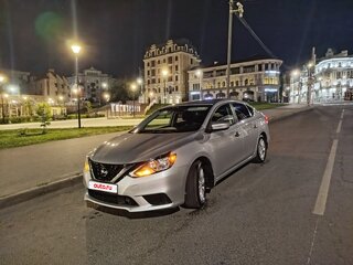 2018 Nissan Sentra VII (B17) Рестайлинг, серебристый, 1260000 рублей, вид 1