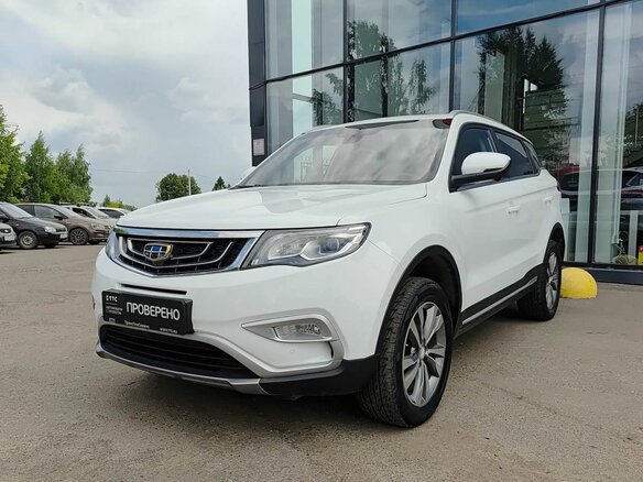 2021 Geely Atlas I, белый, 1740000 рублей