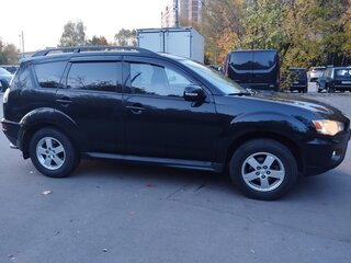 2012 Mitsubishi Outlander II Рестайлинг, чёрный, 1200000 рублей, вид 2
