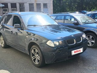 2004 BMW X3 30i I (E83), чёрный, 950000 рублей, вид 2