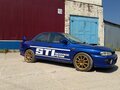 1997 Subaru Impreza WRX I, синий, 600000 рублей - вид 7