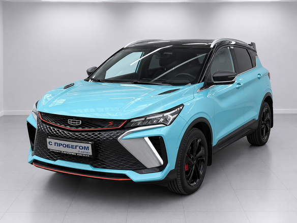 2024 Geely Coolray I Рестайлинг, синий