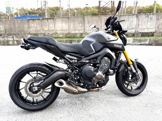 2014 Yamaha MT-09 (FZ-09), серый, 620000 рублей, вид 4