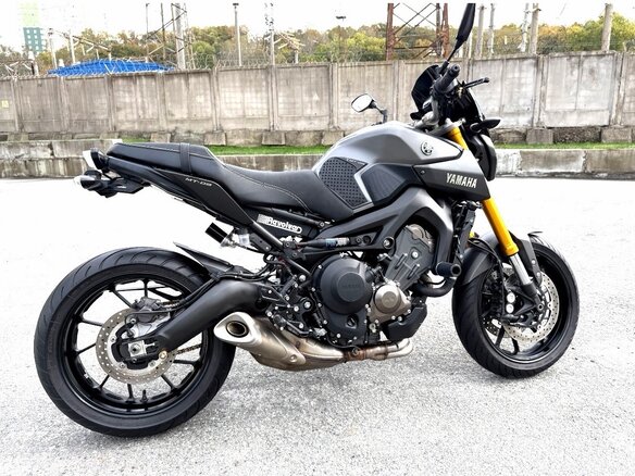 2014 Yamaha MT-09 (FZ-09), серый, 620000 рублей - вид 3