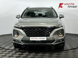2019 Hyundai Santa Fe IV, серый, 3290000 рублей, вид 3