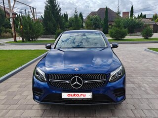 2017 Mercedes-Benz GLC Coupe 300 I (C253), синий, 3900000 рублей, вид 2