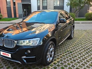 2017 BMW X4 28i I (F26), чёрный, 3490000 рублей, вид 1