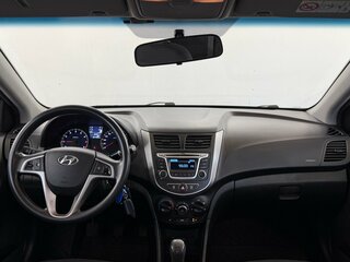 2014 Hyundai Solaris I Рестайлинг, синий, 770000 рублей, вид 5