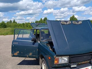 2007 Lada (ВАЗ) 2104, зелёный, 80000 рублей, вид 2
