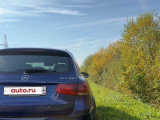 2020 Mercedes-Benz GLC AMG 43 AMG I (X253) Рестайлинг, синий, 5300000 рублей, вид 3