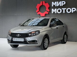 2017 Lada (ВАЗ) Vesta I, серебристый, 710000 рублей, вид 1