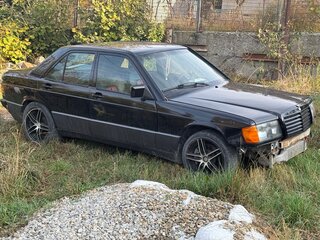 1989 Mercedes-Benz 190 (W201), чёрный, 300000 рублей, вид 2
