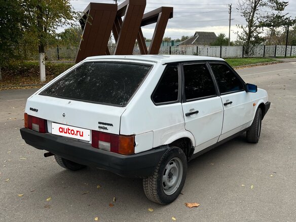 1990 Lada (ВАЗ) 2109, белый, 65000 рублей - вид 1