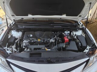 2022 Toyota Camry VIII (XV70) Рестайлинг, белый, 3333333 рублей, вид 2