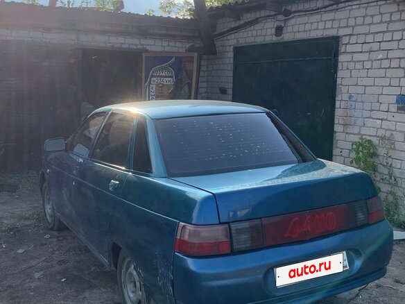 2000 Lada (ВАЗ) 2110, синий - вид 4