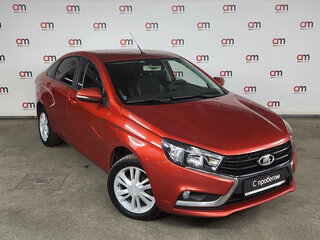 2017 Lada (ВАЗ) Vesta I, красный, 679000 рублей, вид 1