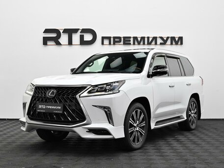 2018 Lexus LX 570 III Рестайлинг 2, белый, 9990000 рублей, вид 1
