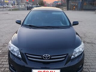 2009 Toyota Corolla X (E140, E150), чёрный, 970000 рублей, вид 1