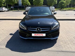 2017 Mercedes-Benz C-Класс 180 9G-TRONIC IV (W205), чёрный, 2100000 рублей, вид 2