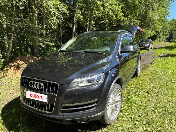 2013 Audi Q7 I (4L) Рестайлинг, чёрный, 2000000 рублей - вид 3