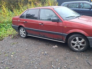 1989 Volkswagen Passat B3, красный, 75000 рублей, вид 3