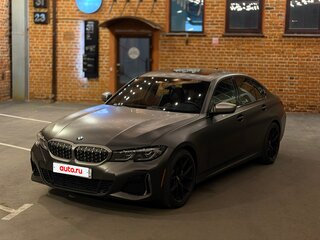 2021 BMW 3 серии 330i xDrive VII (G2x), чёрный, 4600000 рублей, вид 4